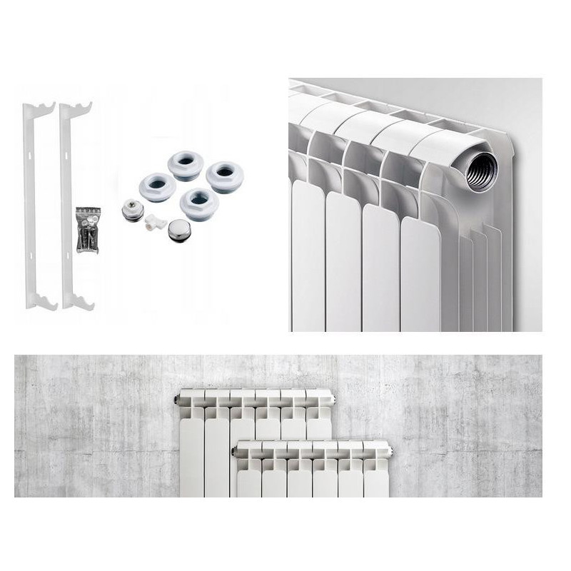 Grzejnik aluminiowyAlba 800 10segmentów